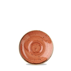 Porcelánový podšálek na espresso 11,8 cm | CHURCHILL, Stonecast Spiced Orange