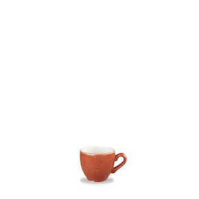 Porcelánový šálek na espresso 110 ml | CHURCHILL, Stonecast Spiced Orange