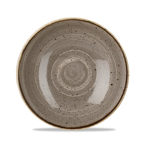 Szara miska Evolve, ręcznie zdobiona 1136 ml | CHURCHILL, Stonecast Peppercorn Grey