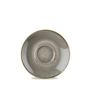 Szary spodek, ręcznie zdobiony 15,5 cm | CHURCHILL, Stonecast Peppercorn Grey