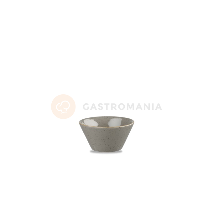 Miska šedá, ručně zdobená 340 ml | CHURCHILL, Stonecast Peppercorn Grey
