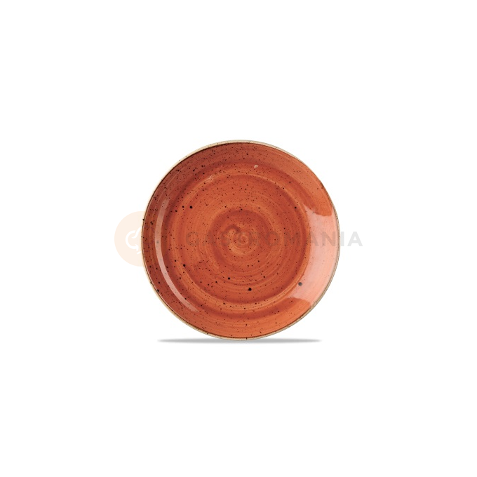 Porcelánový mělký talíř, ručně zdobený 32,4 cm | CHURCHILL, Stonecast Spiced Orange