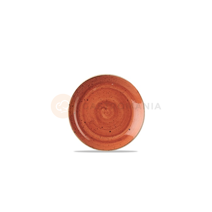 Porcelánový mělký talíř, ručně zdobený 32,4 cm | CHURCHILL, Stonecast Spiced Orange