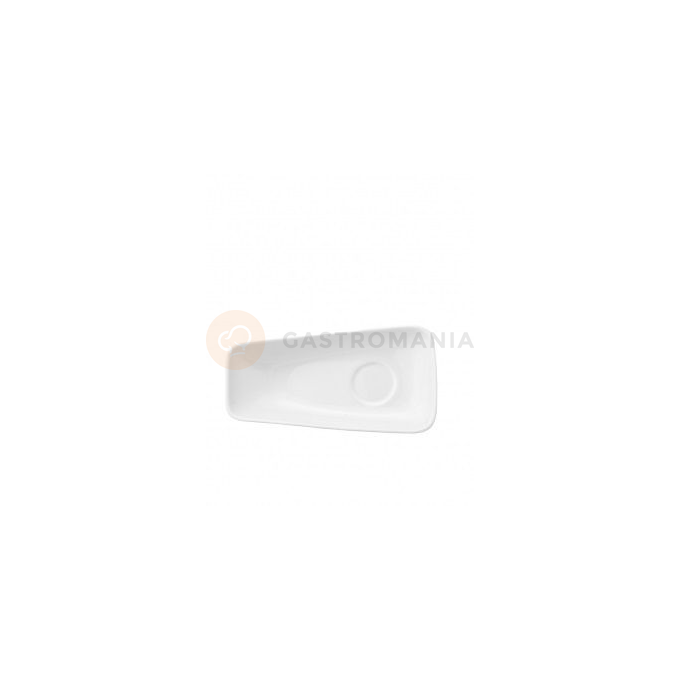 Porcelánový podšálek k espressu 15 x 8 cm | ARIANE, Vital Rectangle