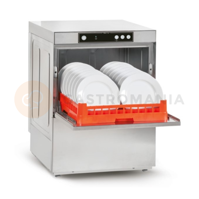 Myčka nádobí, dávkovač mycího prostředku, vypouštěcí čerpadlo, výška otvoru: 320 mm, 600x605x830 mm. | ASBER, GM-500 B W DD, Mitte Line