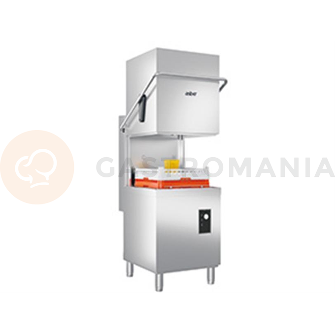 Průchozí myčka nádobí, dávkovač mycího prostředku, výška otvoru: 440 mm, 630x770x1485 mm. | ASBER, GEX-H500 DD, Easy Line