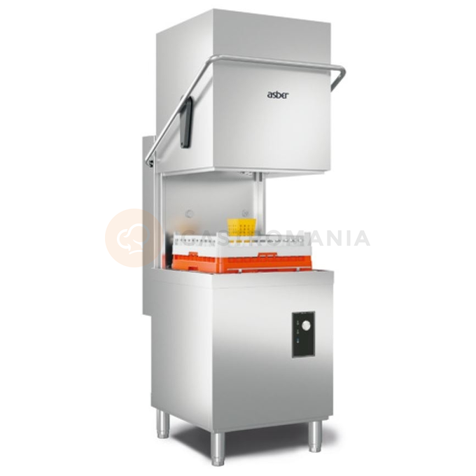 Průchozí myčka nádobí, výška otvoru: 440 mm, 630x770x1485 mm. | ASBER, GEX-H500, Easy Line