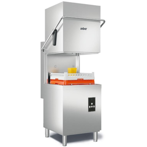 Průchozí myčka nádobí, výška otvoru: 440 mm, 630x770x1485 mm. | ASBER, GMX-H500, Mitte Line