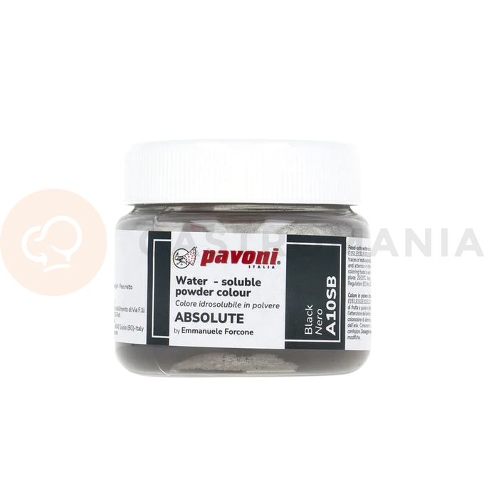 Černé barvivo v prášku 50 g | PAVONI, A10SB