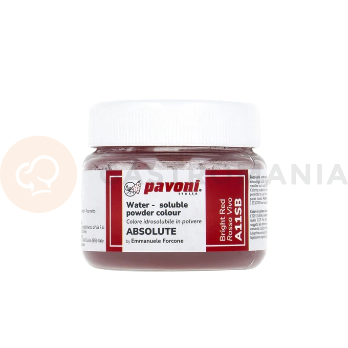 Práškové jasně červené barvivo 50 g | PAVONI, A11SB