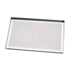 Mikroperforovaný hliníkový zásobník - 400x300x20 mm | PAVONI, JF04030D20P00G