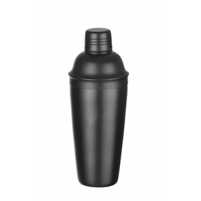 Shaker 3-dílný Cobbler, černý, 85x240 mm | BAR UP, 596432
