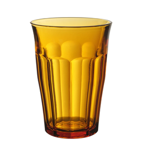 Sklenice Highball 0,36 l, oranžová, 6 ks, 88x124 mm | DURALEX, Picardie Amber