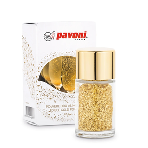 Jedlý zlatý prášek, balení 0,5 g | PAVONI, OROPV