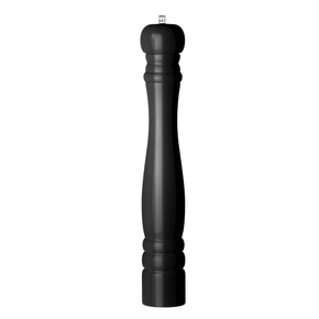 Dřevěný mlýnek na pepř, černý, 65x415 mm | HENDI, 469545