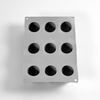 Silikonová forma na předkrm 9x vejce 63x48x40 mm, 300x175 mm | PAVONI, GG054S
