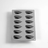 Silikonová forma na předkrm 12x lilek 67x35x25 mm, 300x175 mm | PAVONI, GG055S