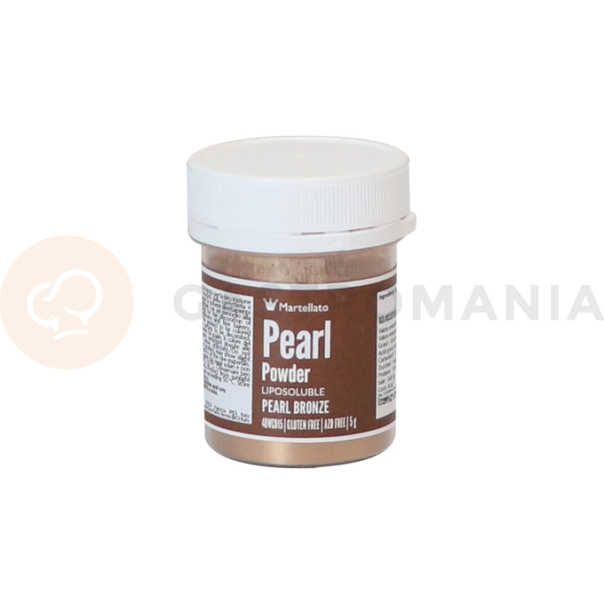 Práškové barvivo 5 g - perleťově hnědé | MARTELLATO, Pearl powder