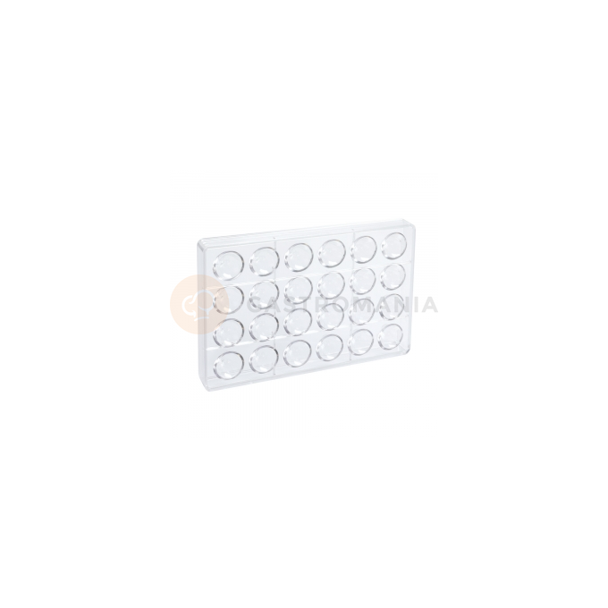 Forma na pralinky - Dune, 24 ks. 31x21 mm | MARTELLATO, Praline molds