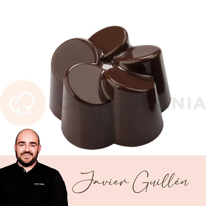 Forma na pralinky - Flora, 24 ks. 30x31x18 mm | MARTELLATO, Praline molds