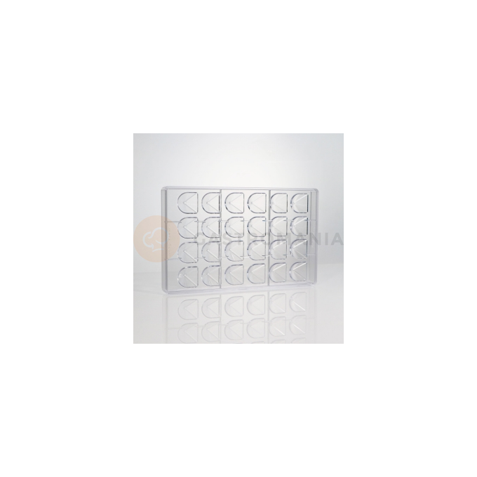 Forma na pralinky - Side, 24 ks. 32x32x23 mm | MARTELLATO, Praline molds