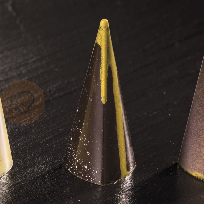 Forma na pralinky - triangular pyramind | MARTELLATO, 21MA4005