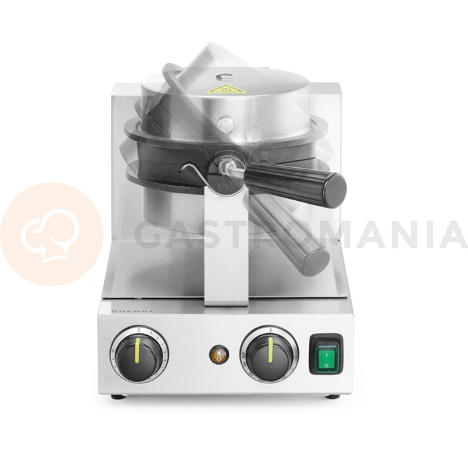 Rotační vaflovač Bubble Waffle, 1500 W, 255x560x318 mm | HENDI, 212196