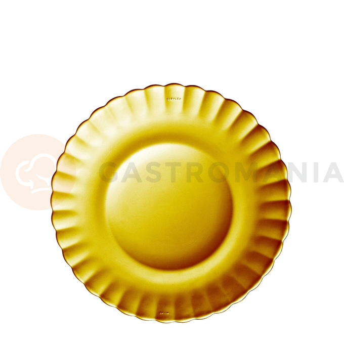 Oranžový dezertní talíř, 205x20 mm | DURALEX, Picardie Amber