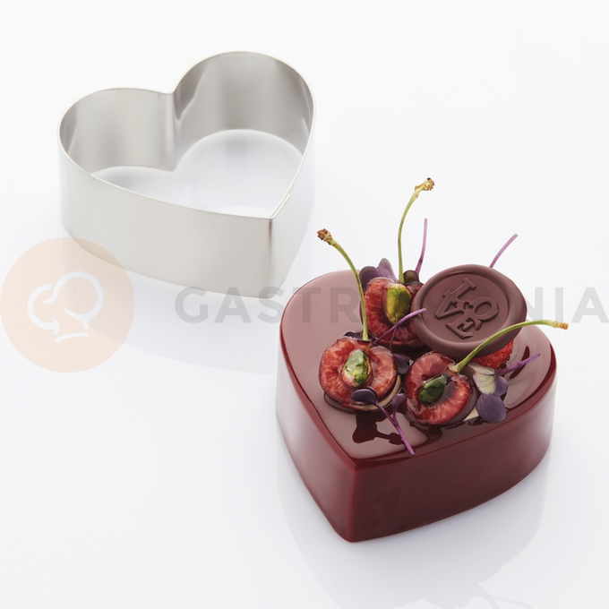 Vykrajovátko ve tvaru srdce - výška: 50 mm, 310 ml | MARTELLATO, Heart