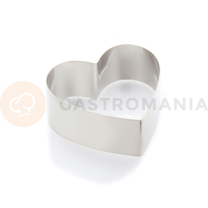 Vykrajovátko ve tvaru srdce - výška: 50 mm, 450 ml | MARTELLATO, Heart