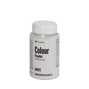 Barvivo potravinářské rozpustné v tucích 25 g - bílé | MARTELLATO, Colour powder