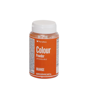 Barvivo potravinářské rozpustné v tucích 25 g - oranžové | MARTELLATO, Colour powder