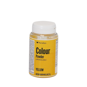 Barvivo potravinářské rozpustné v tucích 25 g - žluté | MARTELLATO, Colour powder