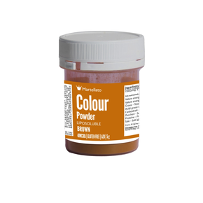 Práškové barvivo rozpustné v tucích 5 g - hnědé | MARTELLATO, Colour powder