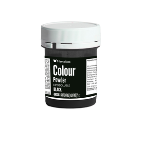 Práškové barvivo rozpustné v tucích 5 g - černé | MARTELLATO, Colour powder
