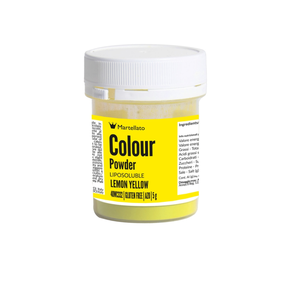 Práškové barvivo rozpustné v tucích 5 g - limetkově žluté | MARTELLATO, Colour powder
