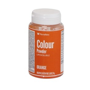 Barvivo v prášku rozpustné ve vodě 25 g - oranžové | MARTELLATO, Colour powder