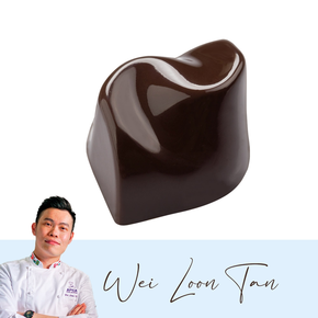 Forma na pralinky - Flow, 24 ks. 29x29x18 mm | MARTELLATO, Praline molds