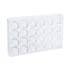 Forma na pralinky - Flow, 24 ks. 29x29x18 mm | MARTELLATO, Praline molds