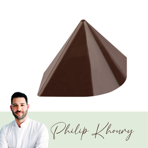Forma na pralinky - Mount, 24 ks. 32x32x23 mm | MARTELLATO, Praline molds