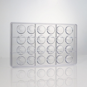 Forma na pralinky - Oblio, 24 ks. 32x23 mm | MARTELLATO, Praline molds