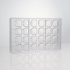 Forma na pralinky - Side, 24 ks. 32x32x23 mm | MARTELLATO, Praline molds