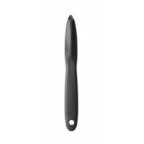 Víceúčelová škrabka se zubatým ostřím, černá, 175 mm | HENDI, 841471
