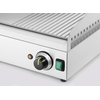 Płyta grillowa w 1/3 żebrowana, 2/3 gładka, 1/3 ryflowana, 3500W, 697x474x241 mm | HENDI, Kitchen Line