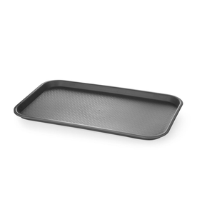 Podnos fast food z polypropylenu GN 1/1 černý, 530x325x20 mm | AMERBOX, 878590