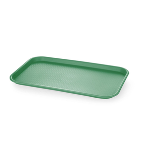 Podnos fast food z polypropylenu GN 1/1 zelený, 530x325x20 mm | AMERBOX, 878576