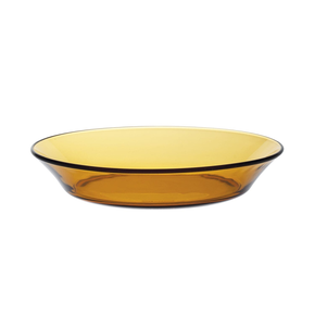 Hluboký talíř oranžový, 195x35 mm | DURALEX, Lys Amber