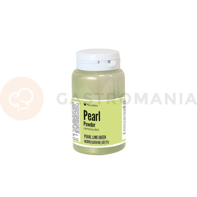 Práškové barvivo 25 g - perleťově zelené | MARTELLATO, Pearl powder