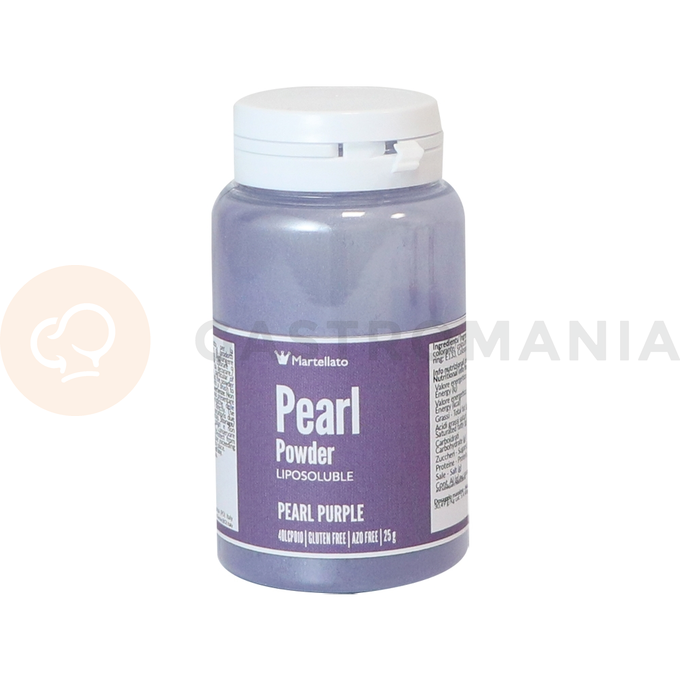 Práškové barvivo 25 g - perleťová fialové | MARTELLATO, Pearl powder