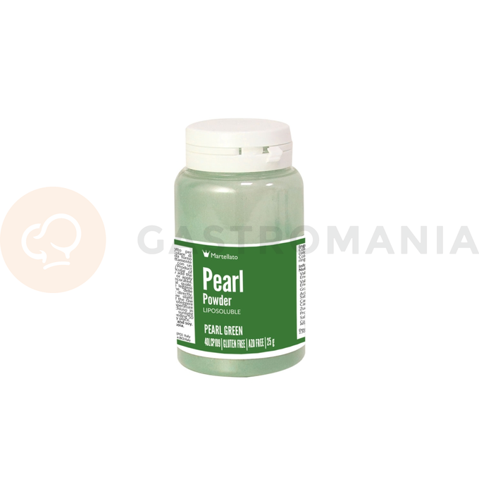 Práškové barvivo 25 g - perleťově zelené | MARTELLATO, Pearl powder